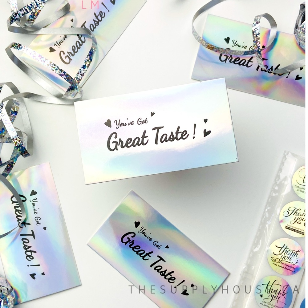 25 Thank You Cards. Small Business Cards. Shipping Supplies. Product Packaging